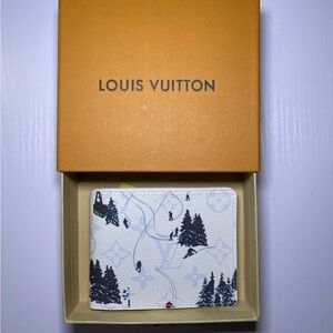 Louis Vuitton White Bifold Wallet